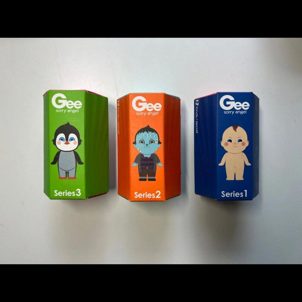 GEE - SORRY ANGEL - NEW! 3 mini figures, not open box